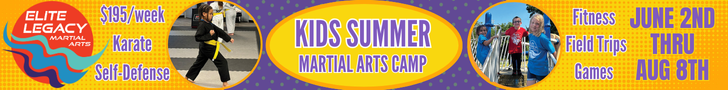 Elite Legacy Martial Arts Summer Camp Ad