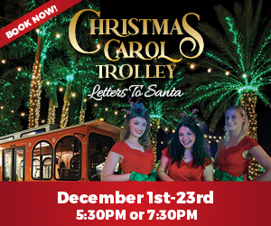 Discover Sarasota Tours Christmas Carol Trolley