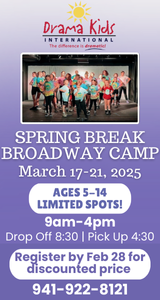 Drama Kids of Manasota Spring Break Camp