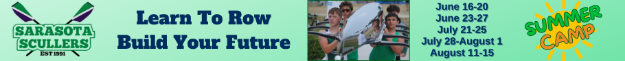 Sarasota Scullers Learn To Row Summer Camp