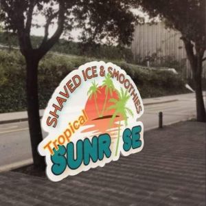 Tropical Sunrise Shaved Ice and Smoothies