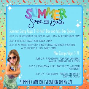Energize Dance Studio Summer Camps