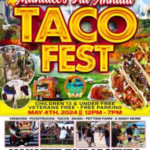 05/04 - Manatee's Third  Annual Taco Fest at Manatee Fairgrounds