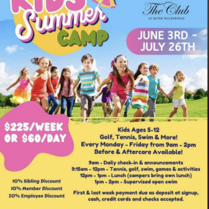 Club at River Wilderness, The- Summer Sports Camp