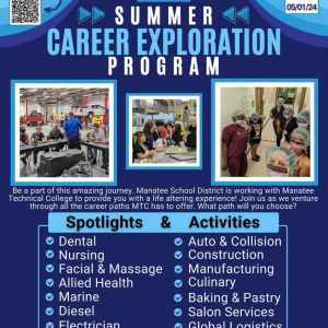 Summer Career Exploration Program for High Schoolers at Mantaee Technical College