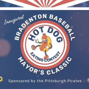 Bradenton Baseball Mayor’s Classic Hot Dog Eating Contest