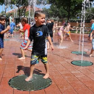 Centennial Park Children's Interactive Fountain