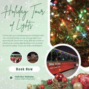 12/02-30 - SRQ Trolley Holiday Tour of Lights