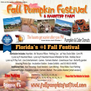 Raprager Family Farms Fall Pumpkin Festival and Haunted Farm