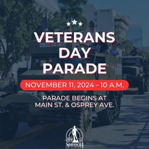 11/11- Sarasota Veterans Day Parade