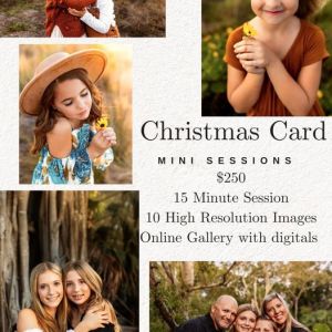 Memorable Moments Christmas Card Mini Sessions