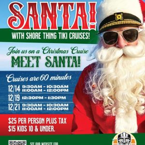 12/14-21- Christmas Tiki Cruise with Shore Thing Tiki Cruises