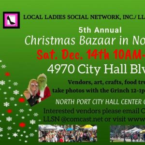 12/14- Annual Christmas Bazaar in North Port