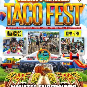 05/03 - Manatee's 4th Annual Taco Fest at Manatee Fairgrounds