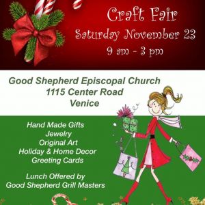 11/23 - Christmas Craft Fair at Good Shepherd Episcopal Church