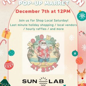 12/07- 'Tis the Sea-Sun Pop Market at Sun Lab Brewing