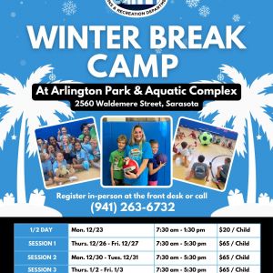 Arlington Park and Aquatic Complex Winter Break Camp