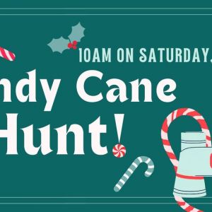 12/07 - Candy Cane Hunt at The Children's Garden and Art Center