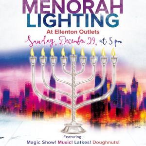 12/29 - Grand Menorah Lighting at Ellenton Outlets