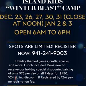 Island Kids "Winter Blast" Camp