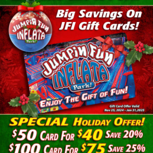 Jumpin Fun Inflata Park Special Holiday Offer