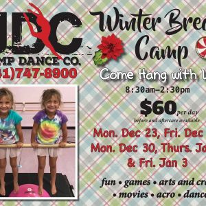 Jump Dance Company Winter Break Camp