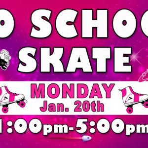 1/20 - No School Skate at Astro Skate Bradenton