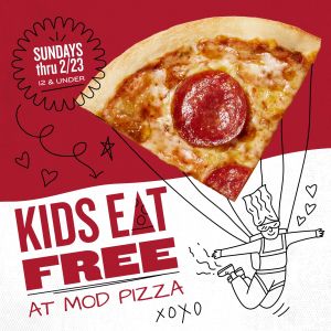 MOD Pizza Kids Eat Free Every Sunday